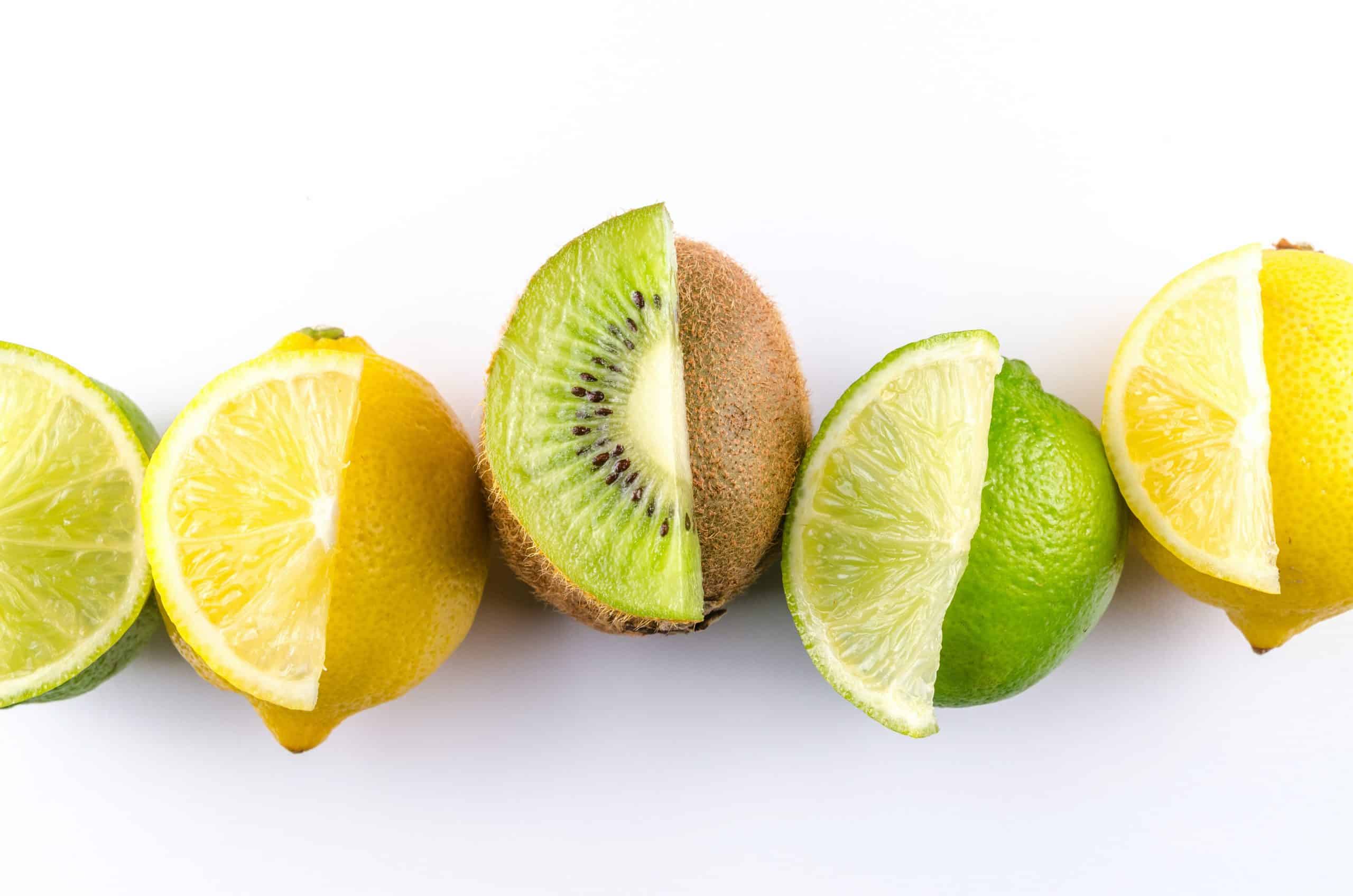 fruits tranchés