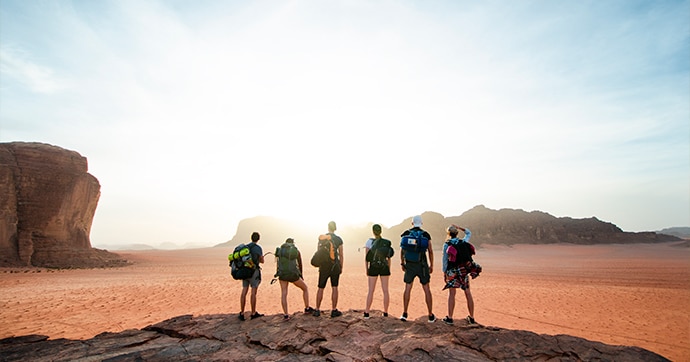 Partez à la rencontre de vous-même dans le désert de Wadi Rum, en Jordanie