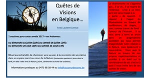 Quêtes de Vision en Belgique