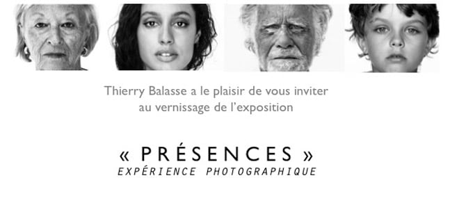 P R É S E N C E S, une aventure photographique signée Thierry Balasse 