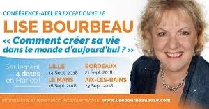 LISE BOURBEAU A LILLE LE 14 septembre !