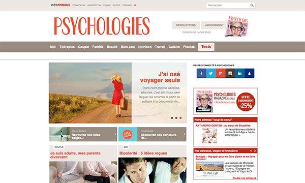 Psychologie website